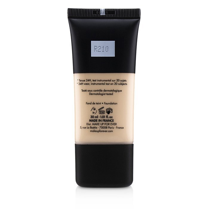 Make Up For Ever Matte Velvet Skin Full Coverage Foundation - # R210 (Pink Alabaster) 30ml/1oz