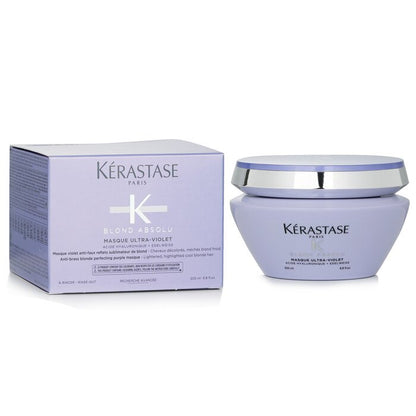 Kerastase Blond Absolu Masque Ultra-Violet Anti-Brass Blonde Perfecting Purple Masque (Lightened Cool Blonde Hair) 200ml/6.8oz