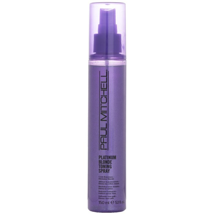 Paul Mitchell Platinum Blonde Toning Spray (Cools Brassiness - Eliminates Warmth) 150ml