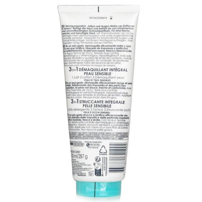 Vichy Purete Thermale 3 In 1 One Step Cleanser (Voor Gevoelige Huid) 300ml/10.1oz