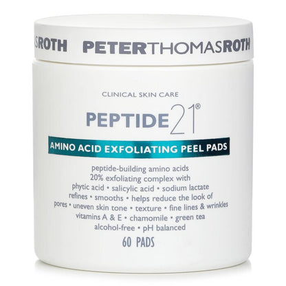 Peter Thomas Roth Peptide 21 Amino Acid Exfoliating Peel Pads 60pads