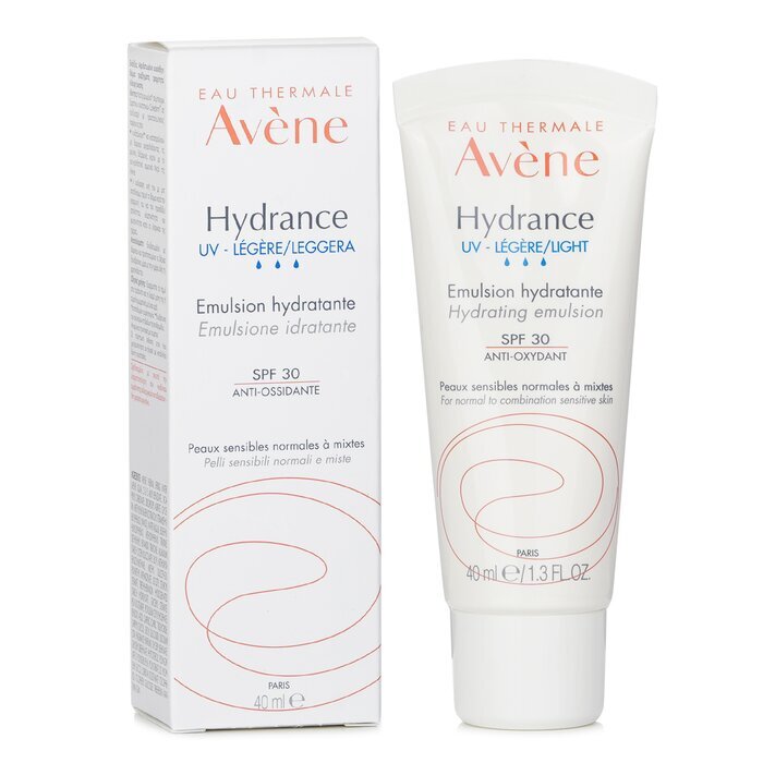 Avene Hydrance UV LIGHT Hydrating Emulsion SPF 30 - For Normal to Combination Sensitive Skin 40ml/1.3oz