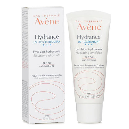 Avene Hydrance UV LIGHT Hydrating Emulsion SPF 30 - For Normal to Combination Sensitive Skin 40ml/1.3oz