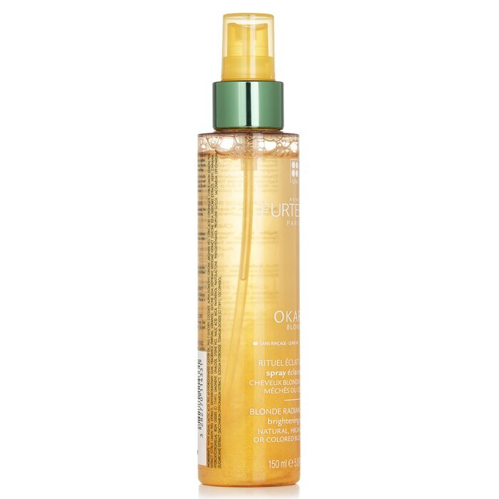 Rene Furterer Okara Blond Blonde Radiance Ritual Brightening Spray (Natural, Highlighted or Colored Blonde Hair) 150ml/5oz