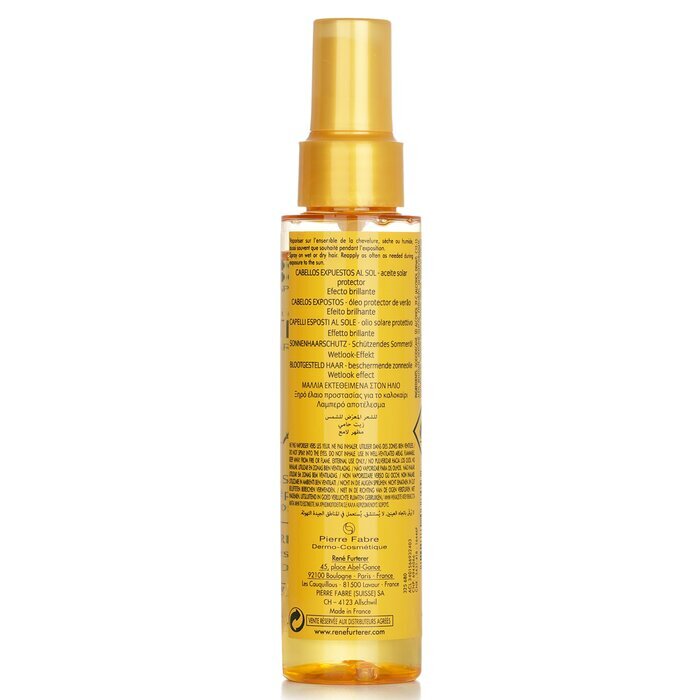 Rene Furterer Solaire Sun Ritual Protective Summer Oil - Shiny Effect (Hair Exposed To The Sun) 100ml