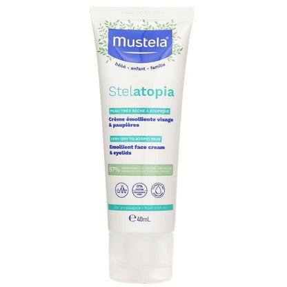 Mustela Stelatopia Verzachtende Crème voor Gezicht (Anti Roodheid Actie) 40ml