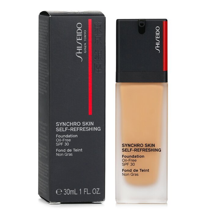 Shiseido Synchro Skin Zelfverfrisser Foundation SPF 30 - 350 Maple 30ml