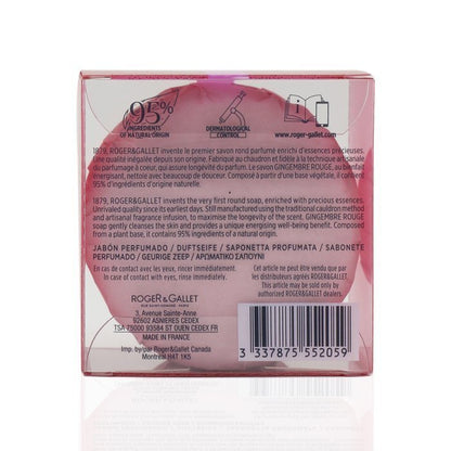 Roger & Gallet Gingembre Rouge Perfumed Soap 100g/3.5oz