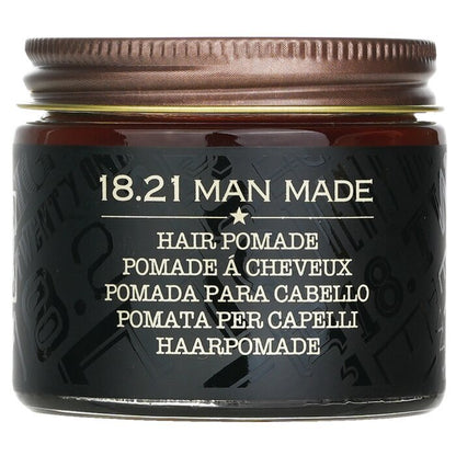 18.21 Man Made Pomade - # Sweet Tobacco (Shiny Finish / Medium Hold) 56.7g/2oz