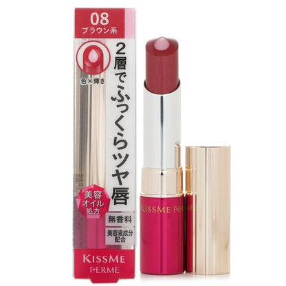 KISS ME FERME W Color Double Rouge - # 08 3.6g/0.12oz