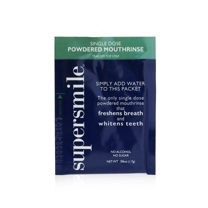 Supersmile Single Dose Powdered Mouthrinse (No Alcohol/Sugar) 60x1.7g/0.06oz