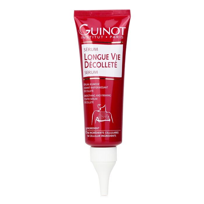 Guinot Longue Vie Decollete Serum - Gladmakend en verstevigend jeugdserum voor decolleté 50 ml/1,4 oz