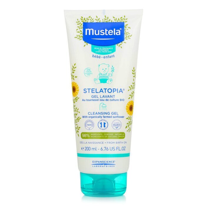 Mustela Stelatopia Cleansing Gel - For Atopic-Prone Skin 200ml/6.76oz