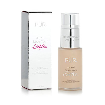 PUR (PurMinerals) 4 in 1 Love Your Selfie Longwear Foundation & Concealer - #LG2 Fair Ivory (Very Fair Skin With Golden Undertones) 30ml/1oz