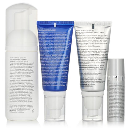 Neostrata Skin Active Repair Kit: Exfoliating Wash + Matrix Support SPF30 + Cellular Restoration + Intensive Eye Therapy 4pcs