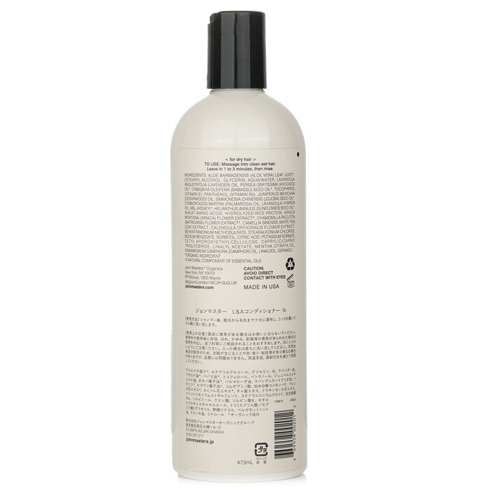 John Masters Organics Conditioner For Dry Hair with Lavender & Avocado 473ml/16oz