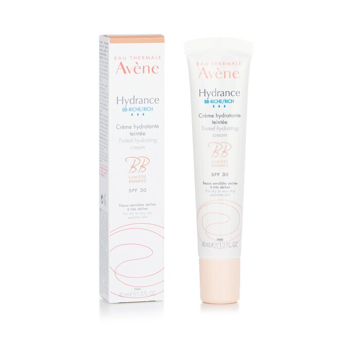 Avene Hydrance BB-RICH Getinte Hydraterende Crème SPF 30 - Voor Droge tot Zeer Droge Gevoelige Huid 40ml