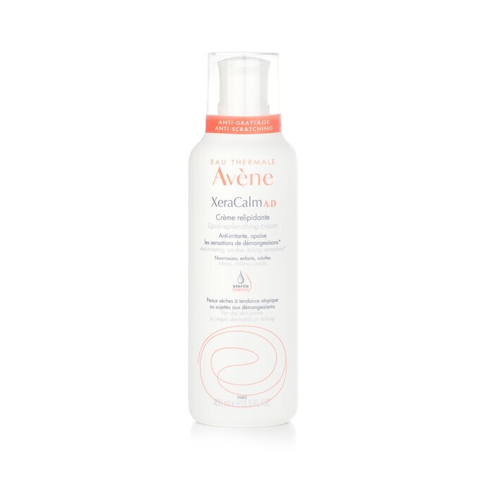 Avene XeraCalm A.D Lipid-Replenishing Cream - For Dry Skin Prone to Atopic Dermatitis or Itching 400ml/13.5oz