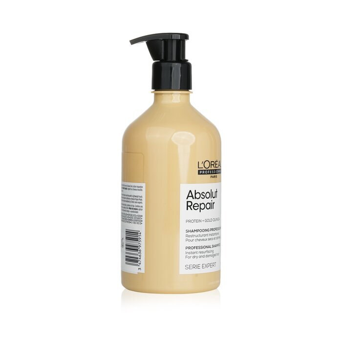 L'Oreal Professionnel Serie Expert - Absolut Repair Gold Quinoa + Protein Instant Resurfacing Shampoo 500ml/16.9oz