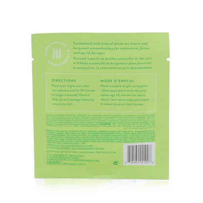 Patchology Moodpatch - Perk Up Energizing Tea-Infused Aromatherapy Eye Gels (Green Tea+Bergamot+White Mulberry) 5pairs