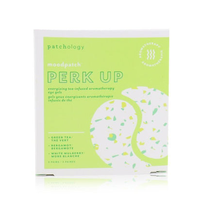 Patchology Moodpatch - Perk Up Energizing Tea-Infused Aromatherapy Eye Gels (Green Tea+Bergamot+White Mulberry) 5pairs