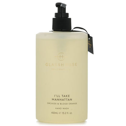 Glasshouse Hand Wash - I'll Take Manhattan (Orchids & Blood Orange) 450ml/15.2oz