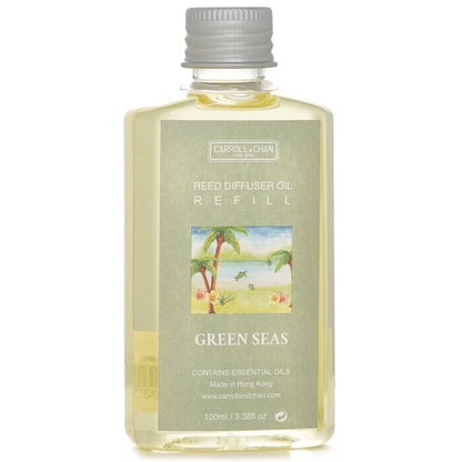 Carroll &amp; Chan Reed Diffuser Navulling - Green Seas 100ml