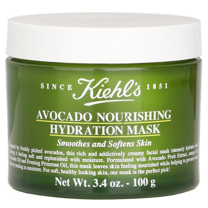 Kiehl's Avocado Voedende Hydraterende Masker Verzacht en Verzacht de Huid 100g