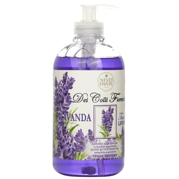 Nesti Dante Dei Colli Fiorentini Hand & Face Soap With Lavandula Angustifolia - Tuscan Lavender 500ml/16.9oz