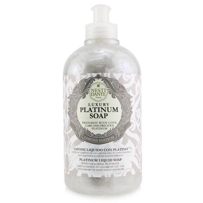 Nesti Dante 70 Anniversary Luxury Platinum Liquid Soap With Colloidal Platinum (Limited Edition) 500ml/16.9oz