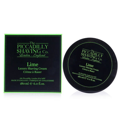 The Piccadilly Shaving Co. Lime Luxe Scheercrème 180g/6oz