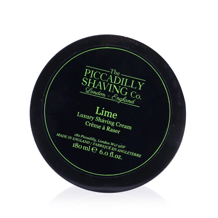 The Piccadilly Shaving Co. Lime Luxe Scheercrème 180g/6oz