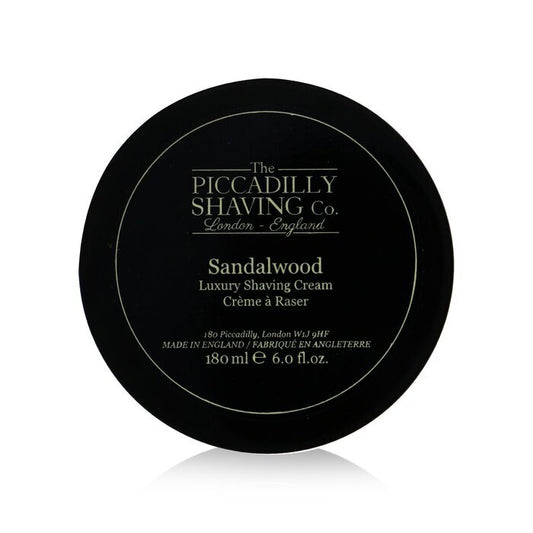 The Piccadilly Shaving Co. Sandalwood Luxury Shaving Cream 180g/6oz