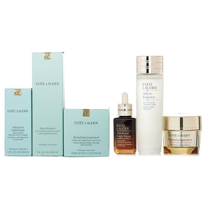 Estee Lauder Advanced Night Repair Essentials Set: Advanced Night Repair 50ml+ Micro Essence 150ml+ Revitalizing Supreme+ Creme 75ml 3pcs