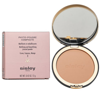 Sisley Phyto Poudre Compacte Matifying and Beautifying Pressed Powder - # 3 Sandy 12g/0.42oz