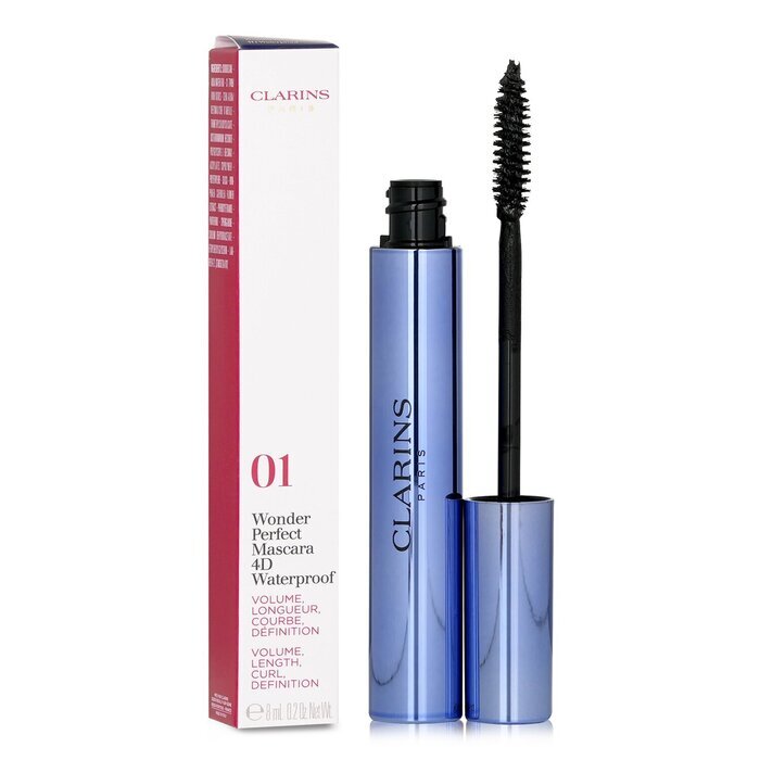 Clarins Wonder Perfect Mascara 4D Waterproof- #01 Perfect Black 8ml/0.2oz