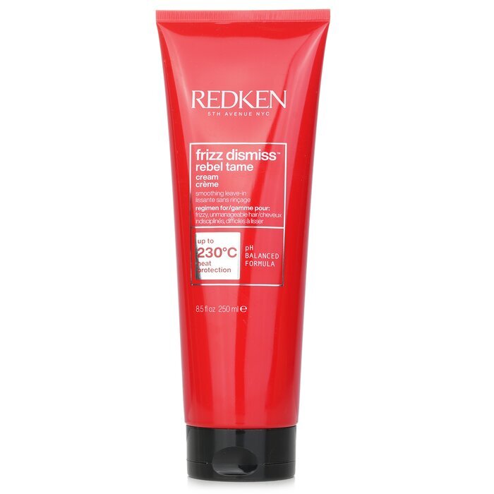 Redken Frizz Dismiss Rebel Tame Leave-In Smoothing Control Cream + Heat Protection 250ml/8.5oz