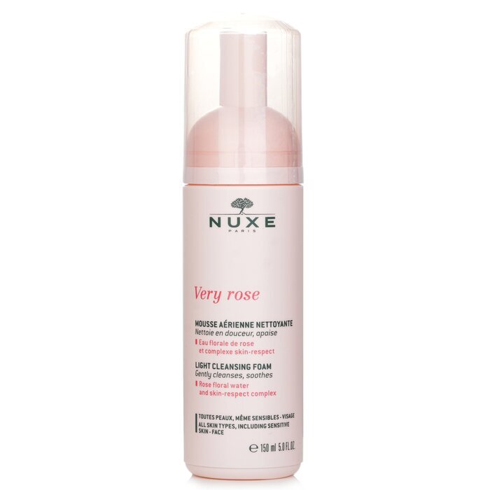 Nuxe Very Rose Light Cleansing Foam - For All Skin Types 150ml/5oz