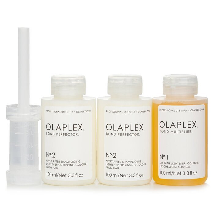 Olaplex Travelling Stylist Kit: #1 Bond Multiplier &amp; #2 Bond Perfector 2x &amp; 1 Doseerdispenser 100ml/3.3oz