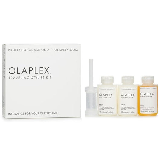 Olaplex Travelling Stylist Kit: #1 Bond Multiplier &amp; #2 Bond Perfector 2x &amp; 1 Doseerdispenser 100ml/3.3oz