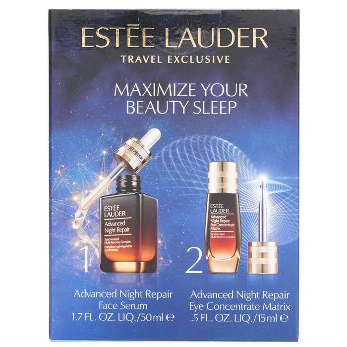 Estee Lauder Advanced Night Repair Set: Synchronized Multi-Recovery Complex 50ml+ Eye Concentrate Matrix 15ml 2pcs