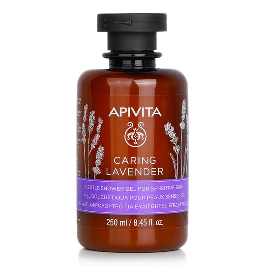 Apivita Caring Lavender Gentle Shower Gel For Sensitive Skin 250ml/8.45oz