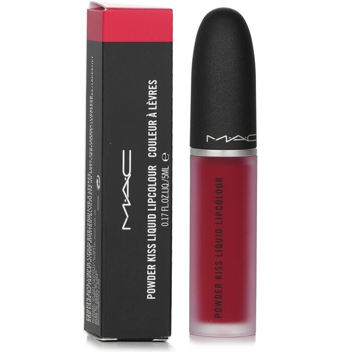 MAC Powder Kiss Liquid Lipcolour - # 987 M-A-Csmash 5ml/0.17oz