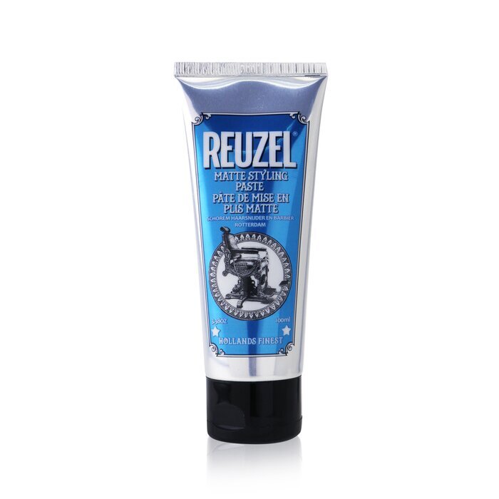 Reuzel Matte Styling Paste (Medium Hold, Geen Glans, Wateroplosbaar) 100ml/3.38oz