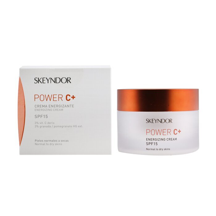 SKEYNDOR Power C+ Energizing Cream SPF 15 - 3% Vit. C Deriv. (For Normal To Dry Skin) 50ml/1.7oz