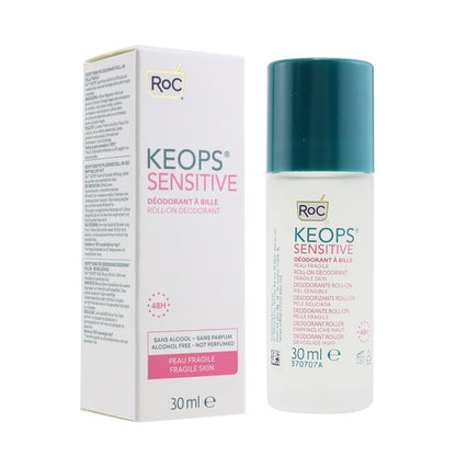 ROC KEOPS Sensitive Roll-On Deodorant 48H - Alcoholvrij &amp; Niet Geparfumeerd (Kwetsbare Huid) 30ml