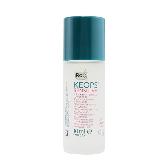 ROC KEOPS Sensitive Roll-On Deodorant 48H - Alcoholvrij &amp; Niet Geparfumeerd (Kwetsbare Huid) 30ml