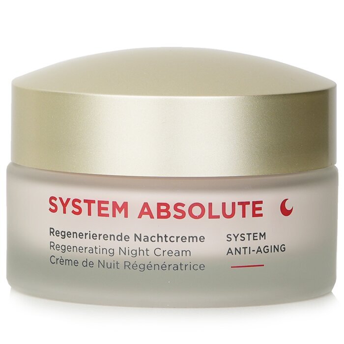 Annemarie Borlind System Absolute System Anti-Aging Regenerating Night Cream - Voor de Rijpere Huid 50ml