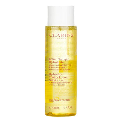 Clarins Hydrating Toning Lotion with Aloe Vera & Saffron Flower Extracts - Normal to Dry Skin 200ml/6.7oz