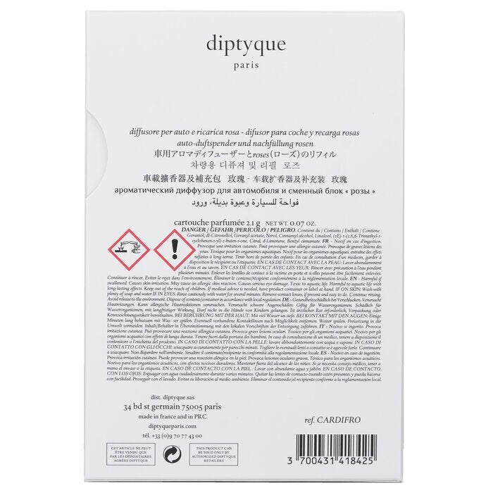 Diptyque Autoverspreider - Rozen 2,1 g/0,07 oz